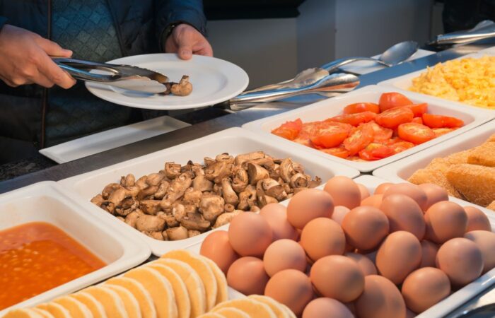 buffet breakfast at heartland hotel queenstown