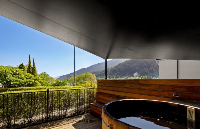 sauna at heartland hotel queenstown