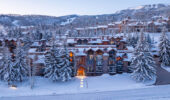 crestwood condominiums snow covered front snowscene ski travel agents