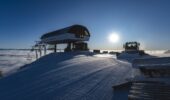 Snowcat Slope Grooming at Deer Valley