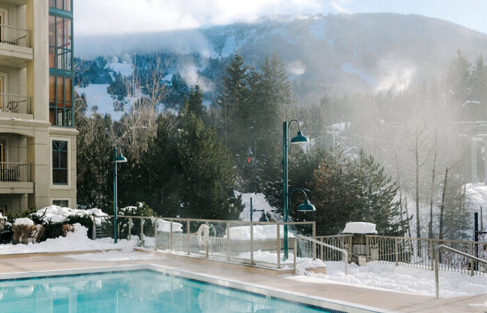 Pan Pacific Mountainside Whistler holiday accommodation package Snowscene