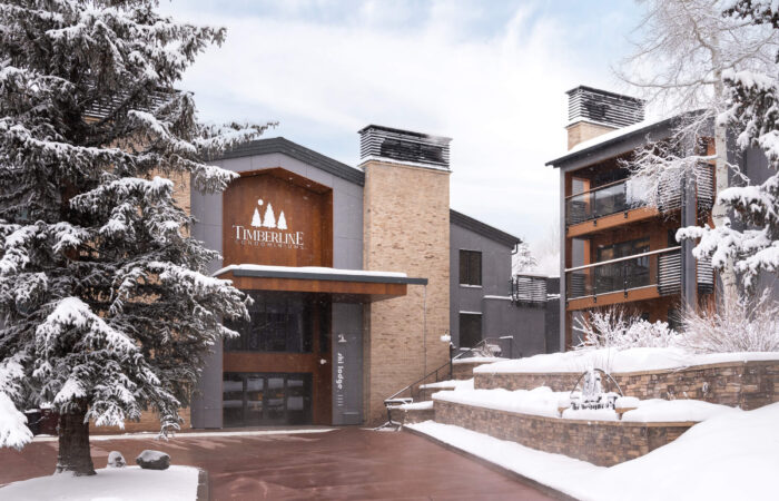 Front view of Timerbline Snowmass Snowscene Ski Holiday Travel Experts