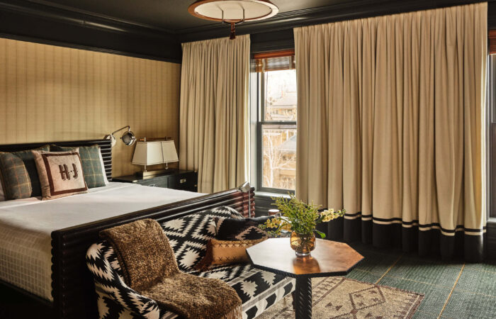 Premier King room at Hotel Jerome, Aspen USA