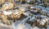 woodrun place exterior with snow snowscene travel luxury holiday experts