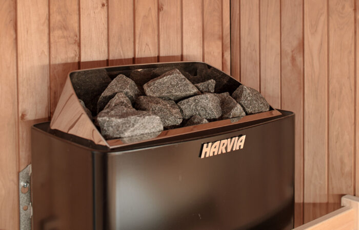 Tsu Tsu Furano private sauna facility within self-contained accommodation in Furano Japan