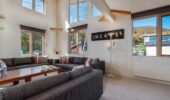 Gondola Chalets Niseko self-contained accommodation living room area Snowscene