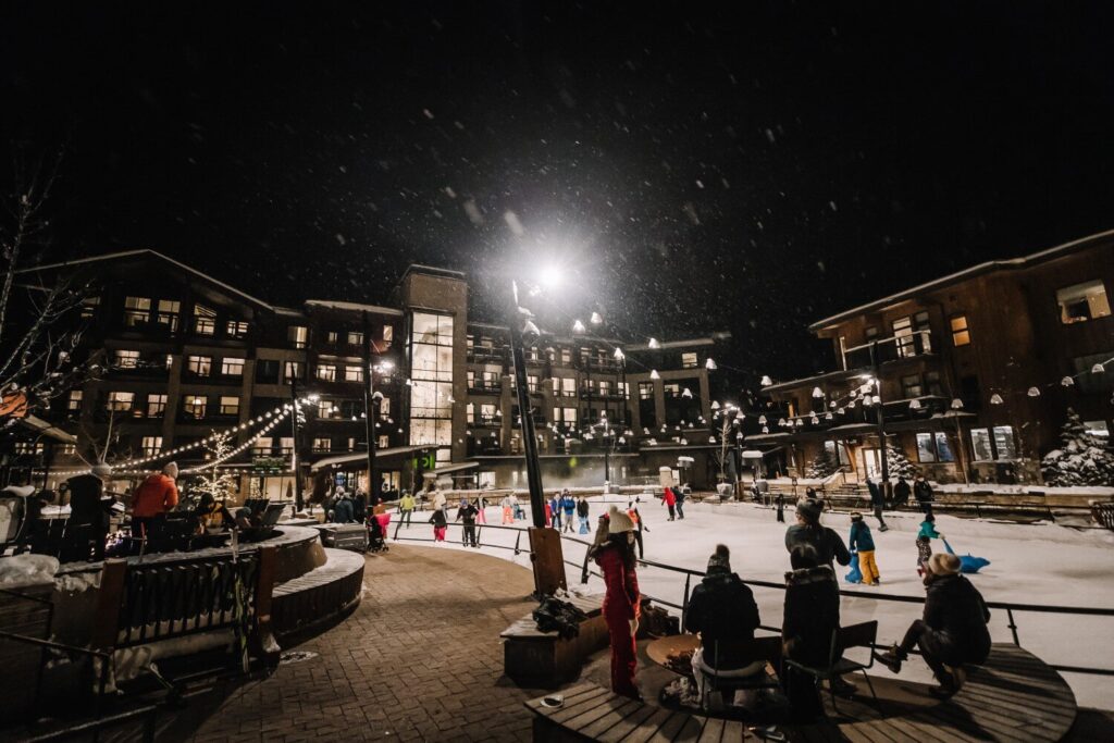 Ice Skating Rink in Snowmass Village