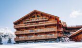 Exterior view of Hotel Le Coucou Meribel France