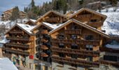 An exterior shot of Hotel Le Kaila Meribel France