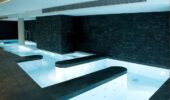 Indoor pool at Hotel Le Kaila Meribel France