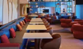 Dining area at Limelight Mammoth Resort